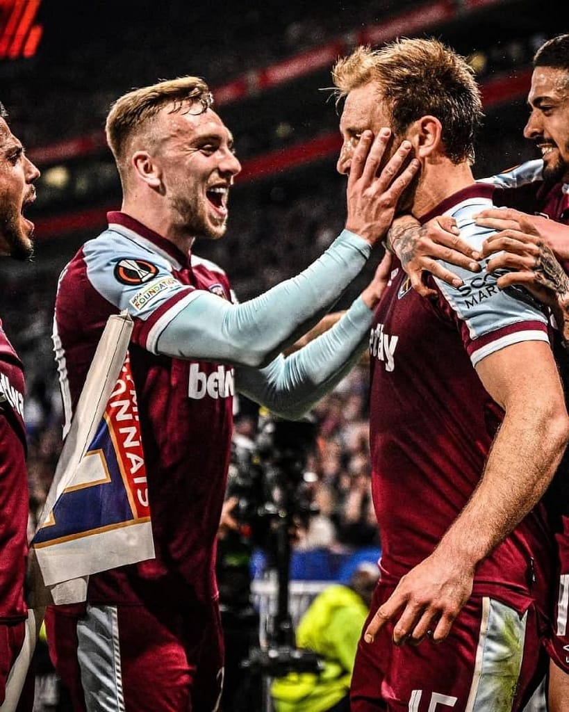 WestHam Hammers Lyon 3:0 to Cruise into into the Europa league Semi final